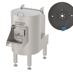 Jegerings CSM-20 Kartoffelschälmaschine mit Corund-Schälsystem